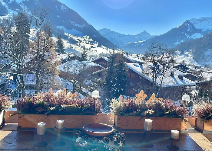 Modern And Bright In Centre Gstaad